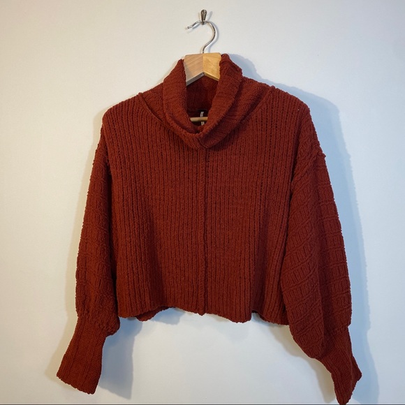 Free People Sweater | Be Yours Cowl Neck Pullover Sweater - Picture 13 of 15